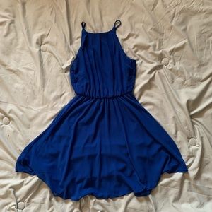 Blue dress